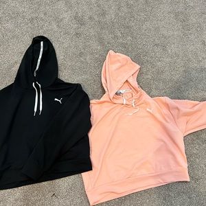 Puma short hoodies for sale size M & L